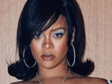 Rihanna posa en sexy lencería