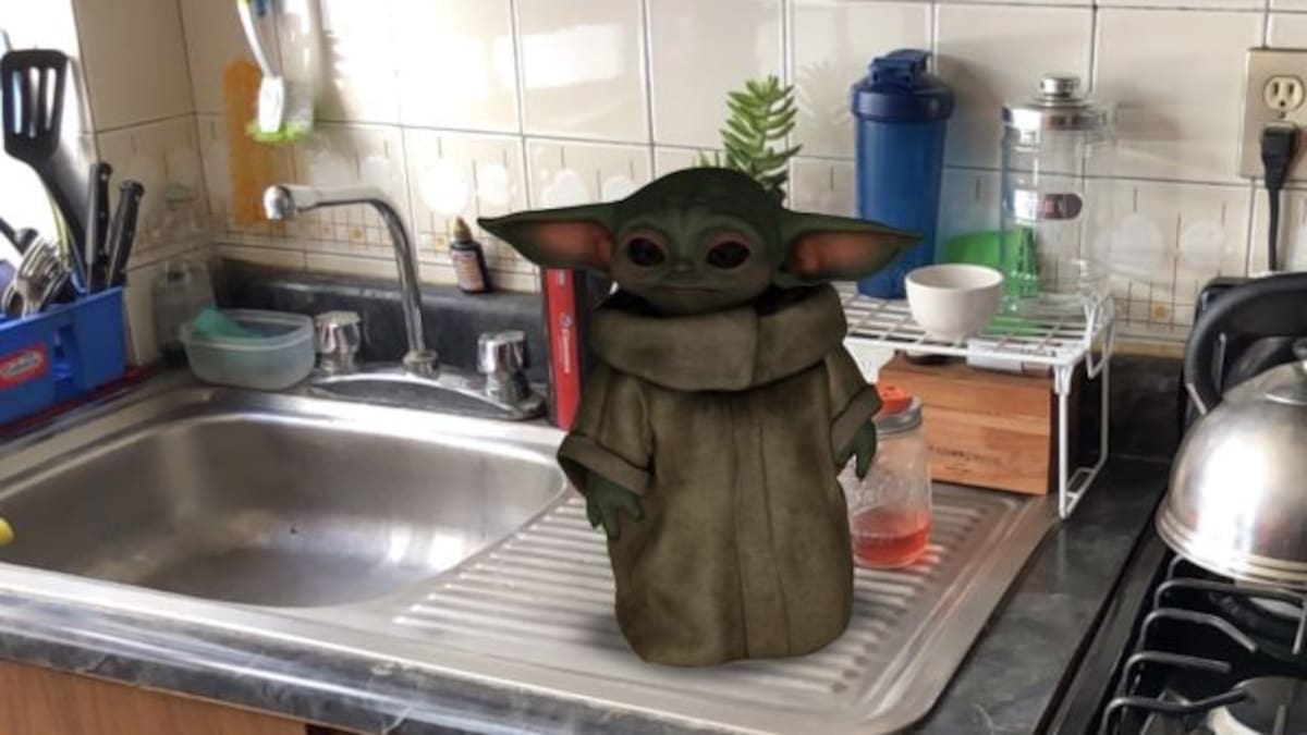 Cómo activar Baby Yoda para que pasee por tu casa