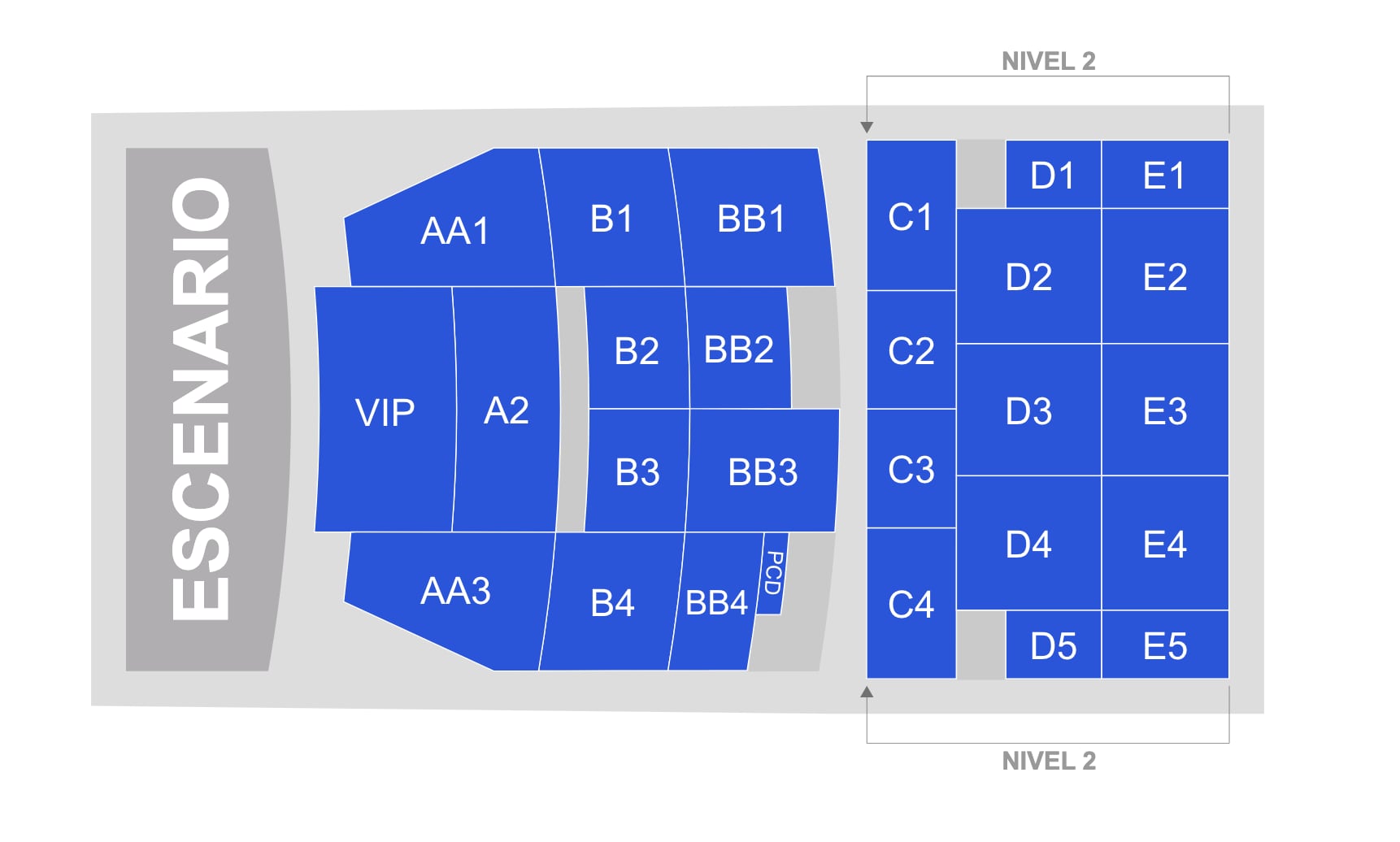 Mapa Teatro Metropólitan
