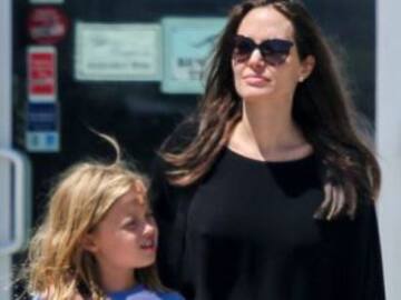 La hija menor de Brangelina causa polémica por su vestimenta