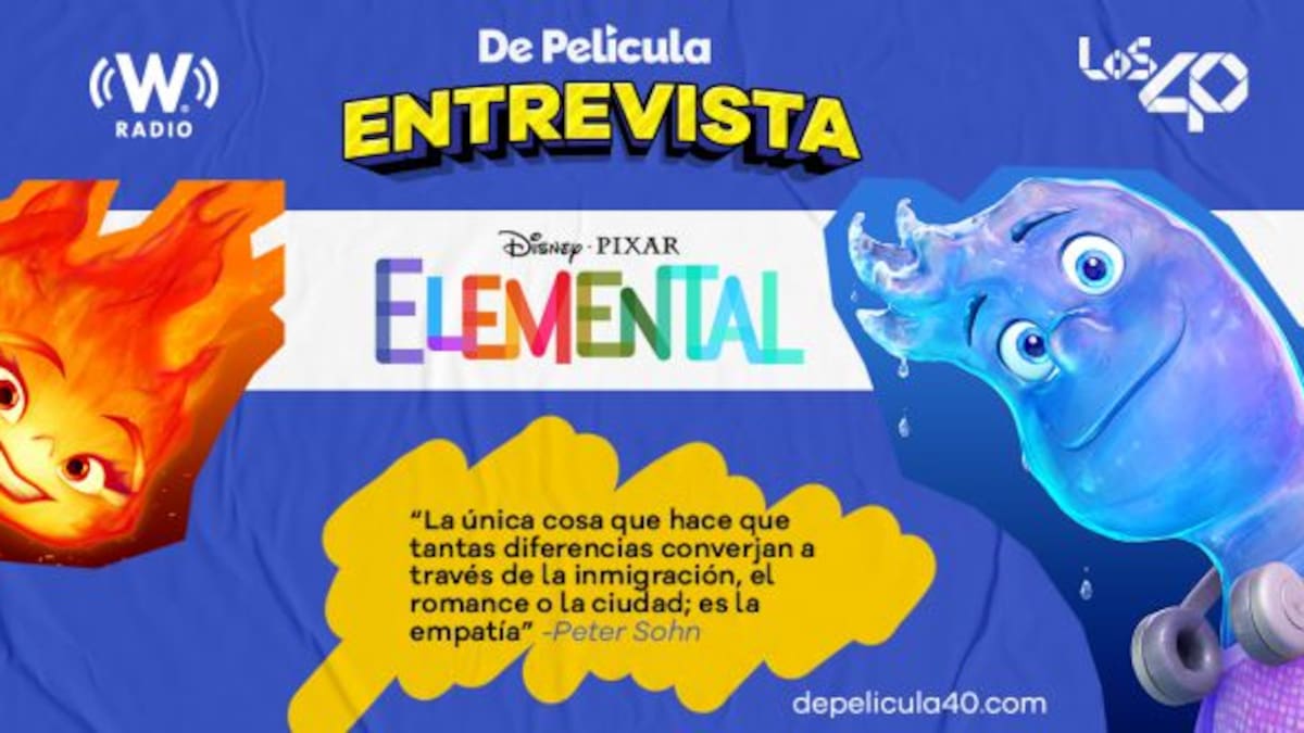 Entrevistamos a los creadores de la nueva película de Pixar, ‘Elementos’