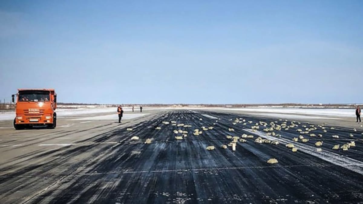 En Rusia empezó a llover oro