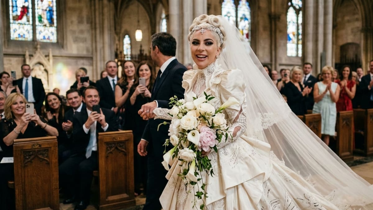 Lady Gaga se casa y comparte los detalles ¿cuál será su canción de bodas y cuándo será la ceremonia?