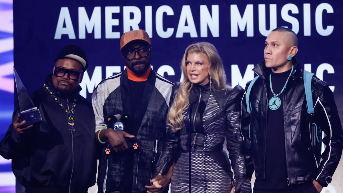 The Black Eyed Peas junto a Fergie después de 8 años: así fue el reencuentro en los AMA's 2026
