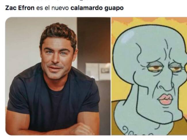Memes de la cara de Zac Efron