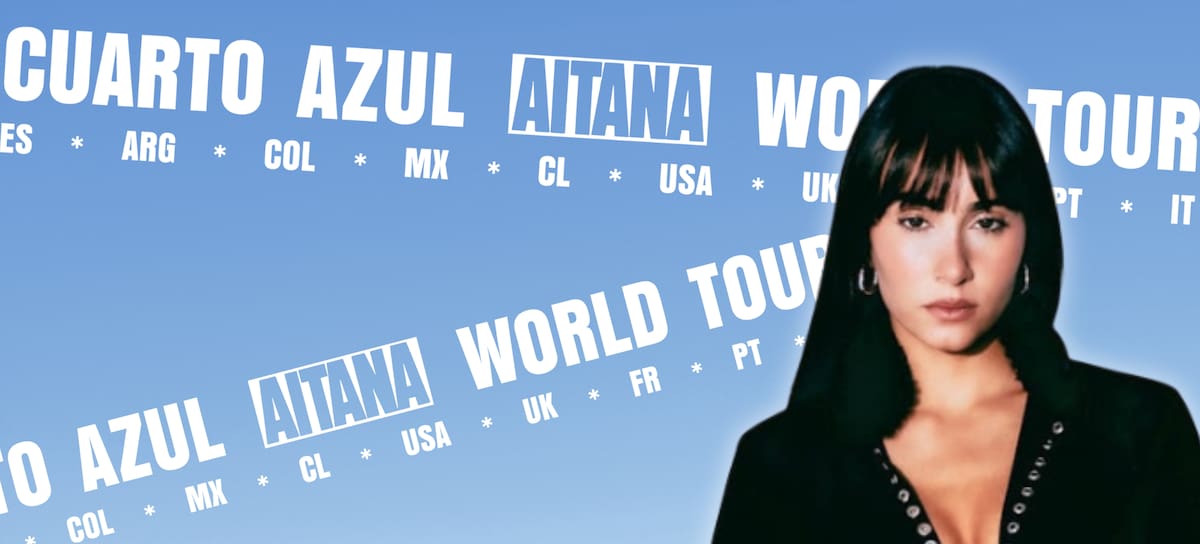 Aitana anuncia gira por México en 2026