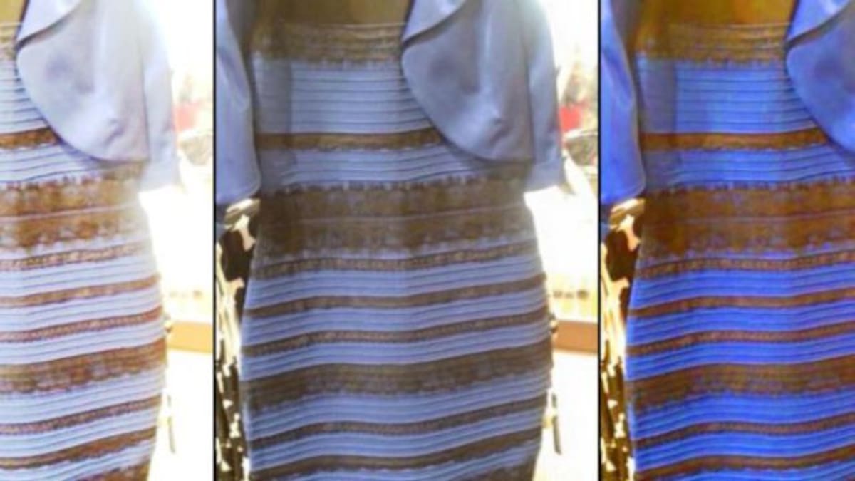 ¿De qué color ves este vestido?