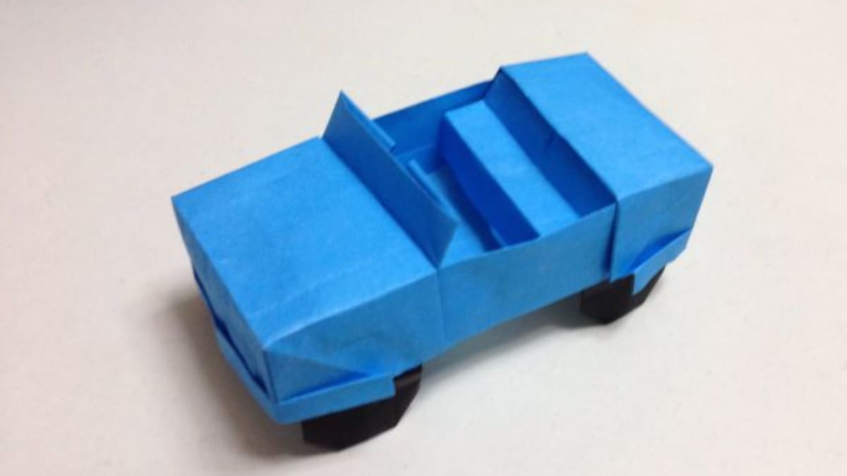 Auto de origami