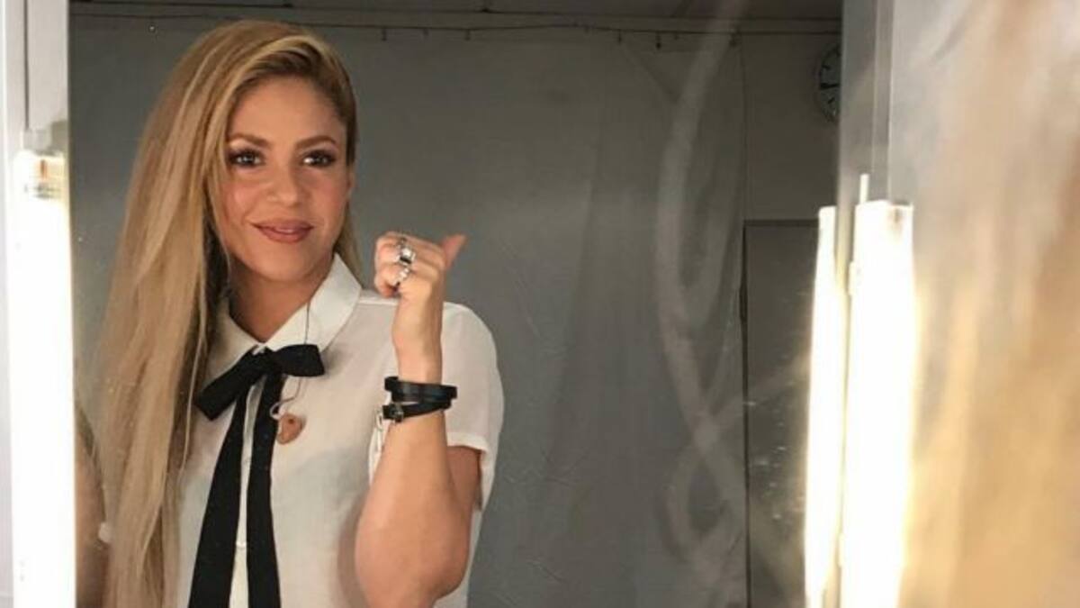 Shakira sorprende con foto sin maquillaje
