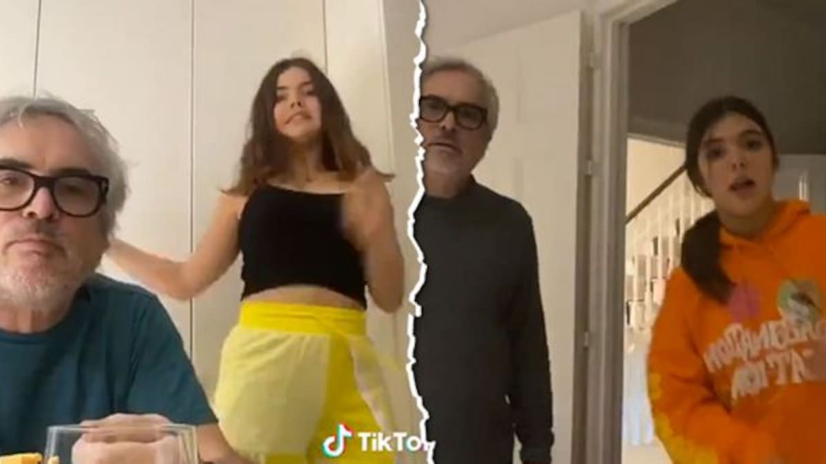 Alfonso Cuarón protagoniza Tiktok de su hija