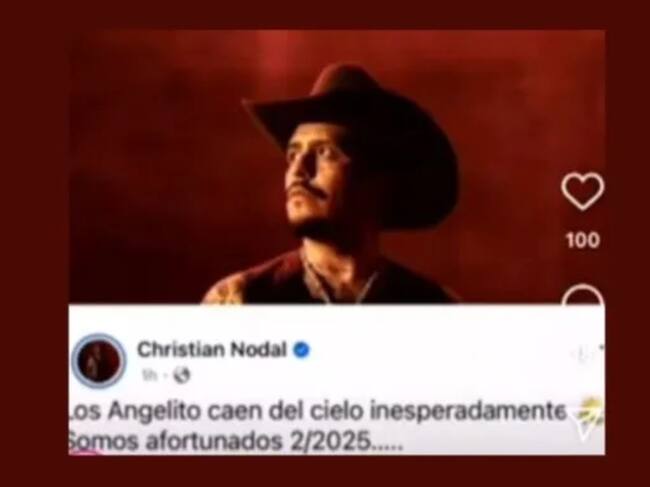 Mensaje de Nodal dejaría entrever que Ángela está embarazada