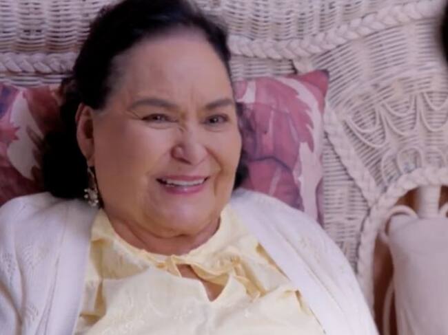 Última escena de Carmen Salinas en "Mi fortuna es amarte"