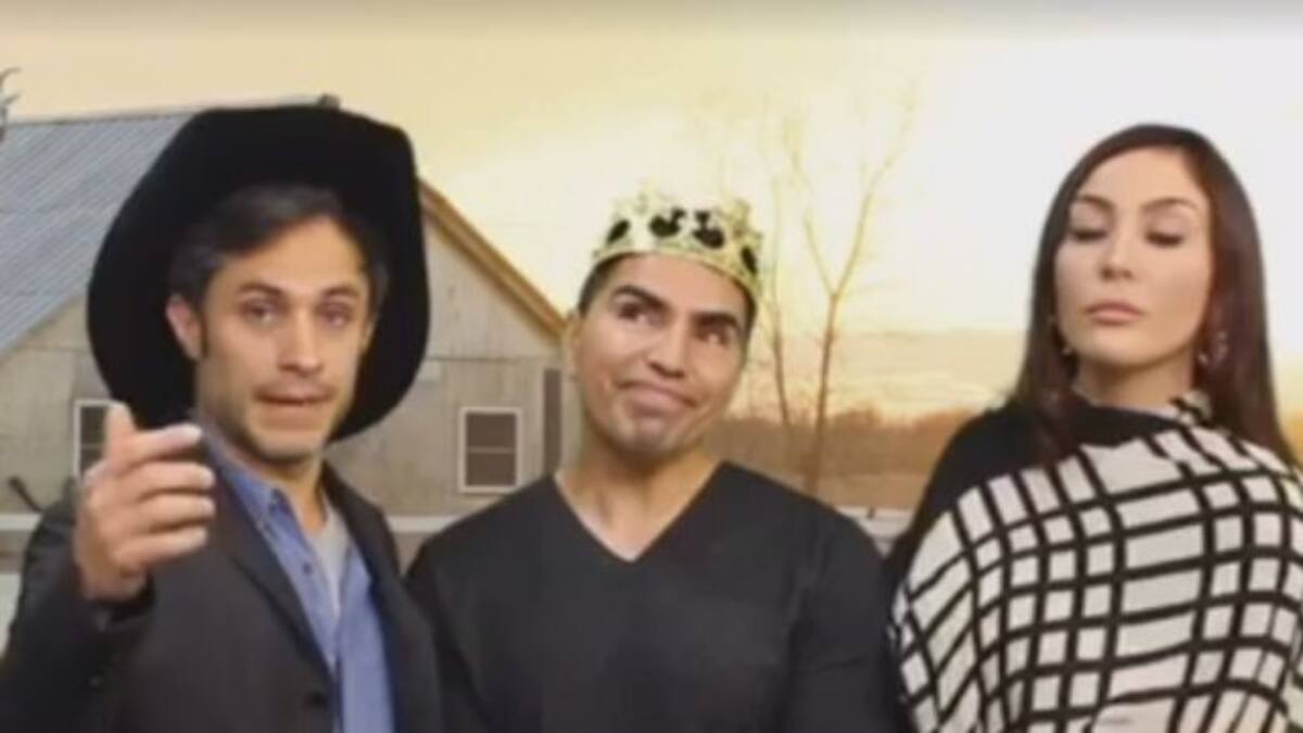 Gael García parodia a familia de Rubí