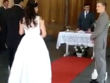 Viral: Suena audio de ruidos intensos en plena boda