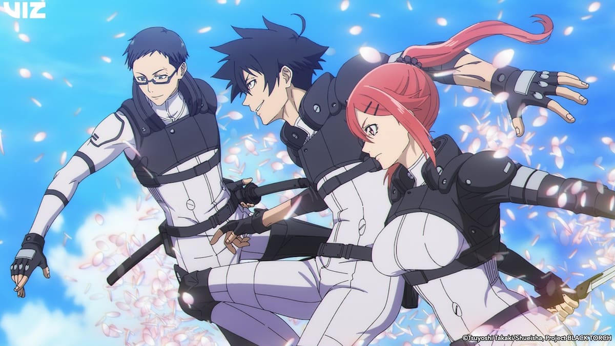 BLACK TORCH: ninjas, espíritus y un gato con carácter llegan al anime con el doblaje latino de Rodolfo Balderas y Fernanda Navarro