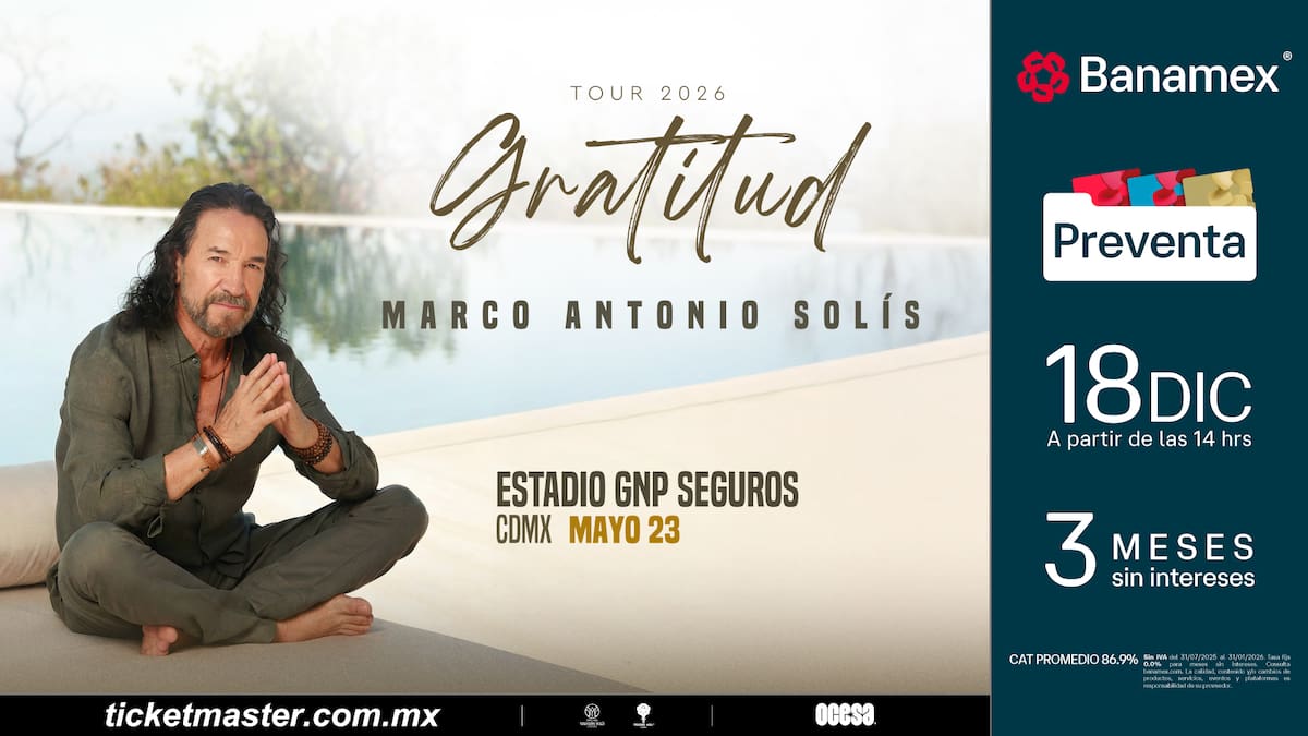 Marco Antonio Solís presenta “Gratitud Tour”: todo lo que debes saber