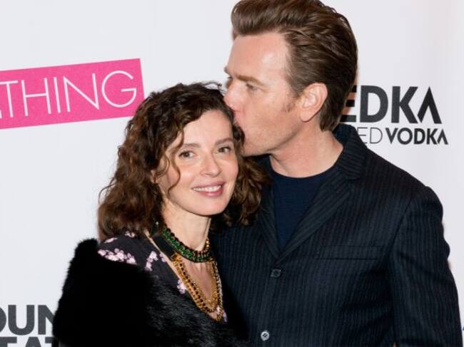 Ewan McGregor con su ex esposa