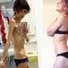 El antes y después de chicas que sufrieron anorexia