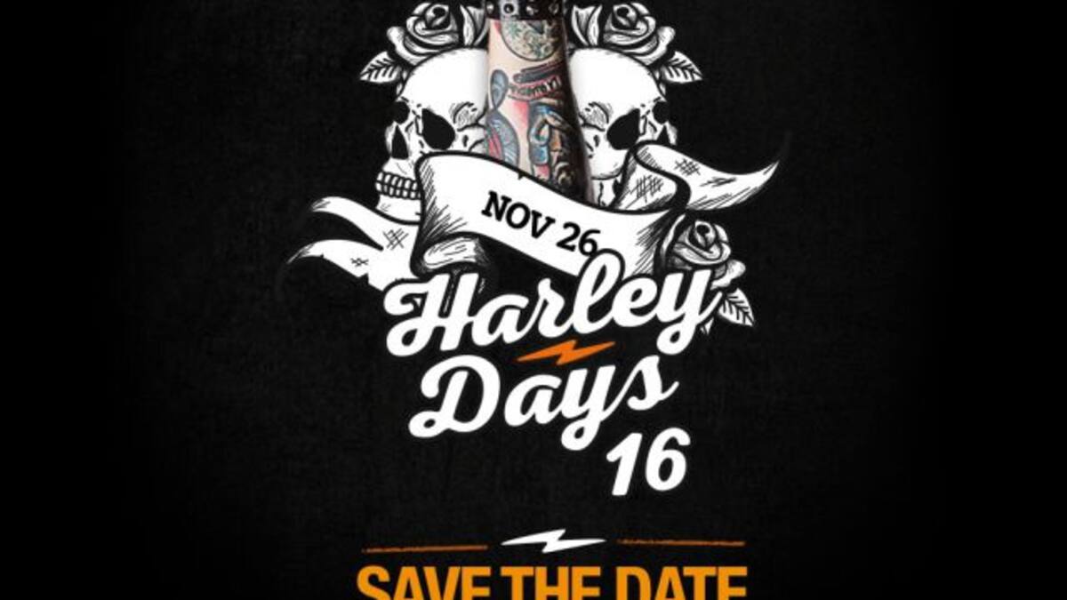 Llegan los Harley Days 2016