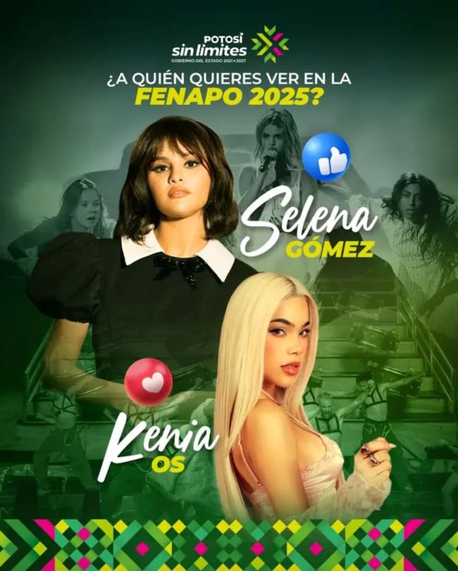 Selena Gomez en San Luis Potosí