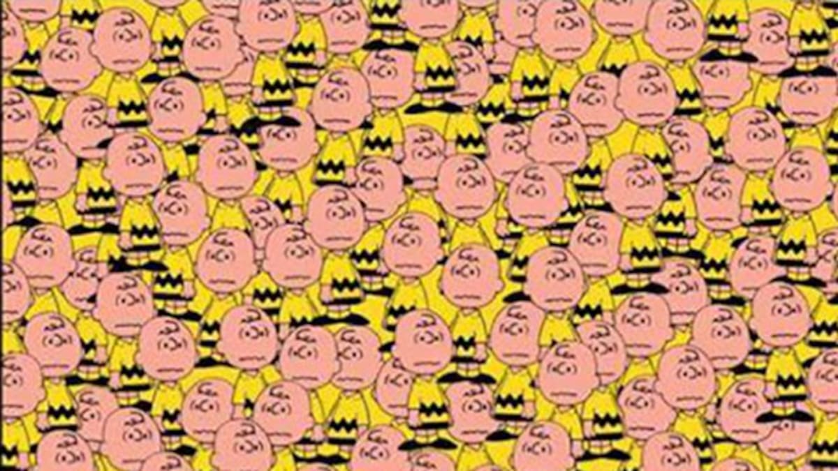 ¿Puedes encontrar a Pikachu entre los Charlie Brown?
