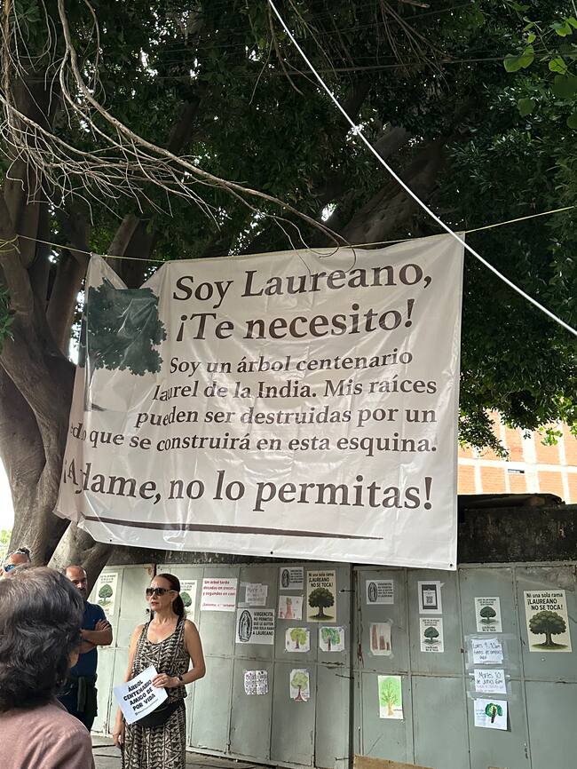 Vecinos se reunieron para defender a Laureano