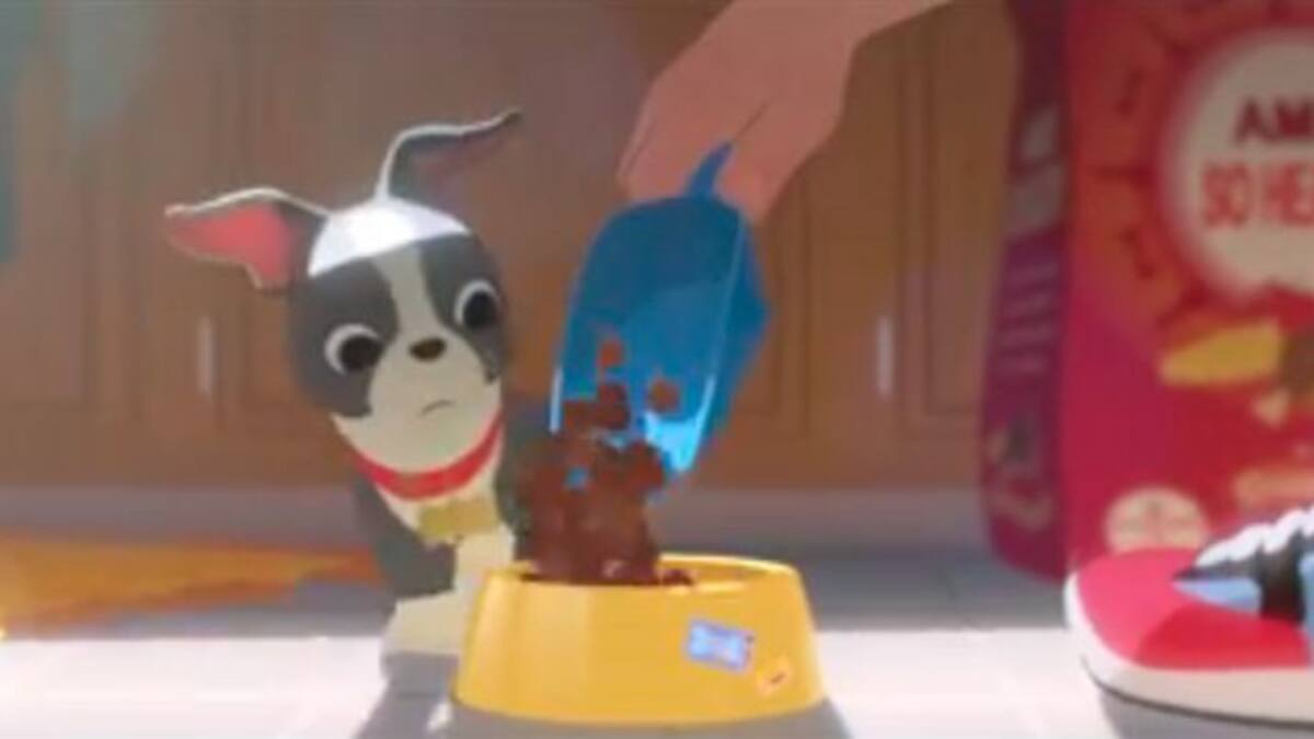 Este perrito te robará el corazón