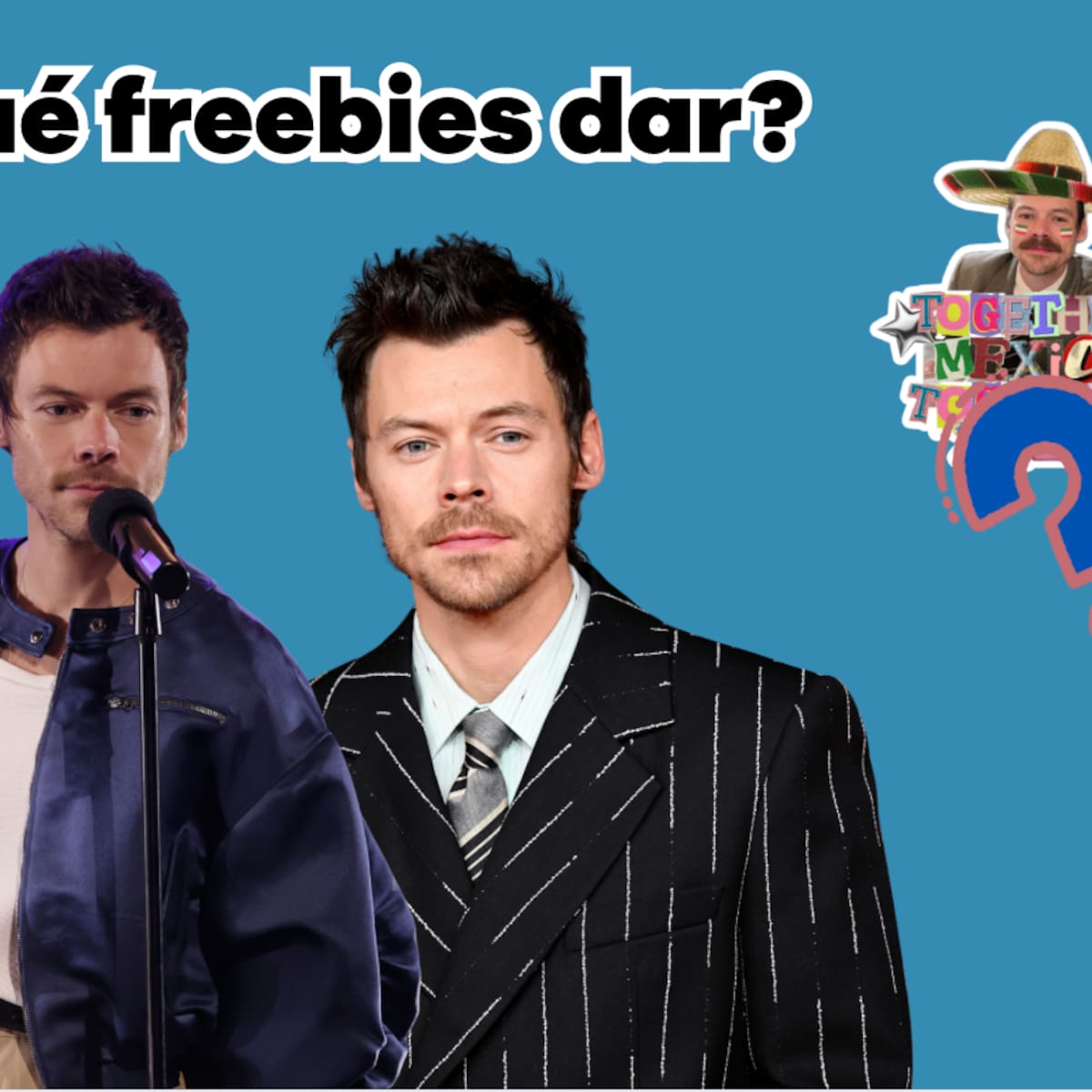 ¿Qué son los freebies y cuáles puedes dar en el concierto de Harry Styles?