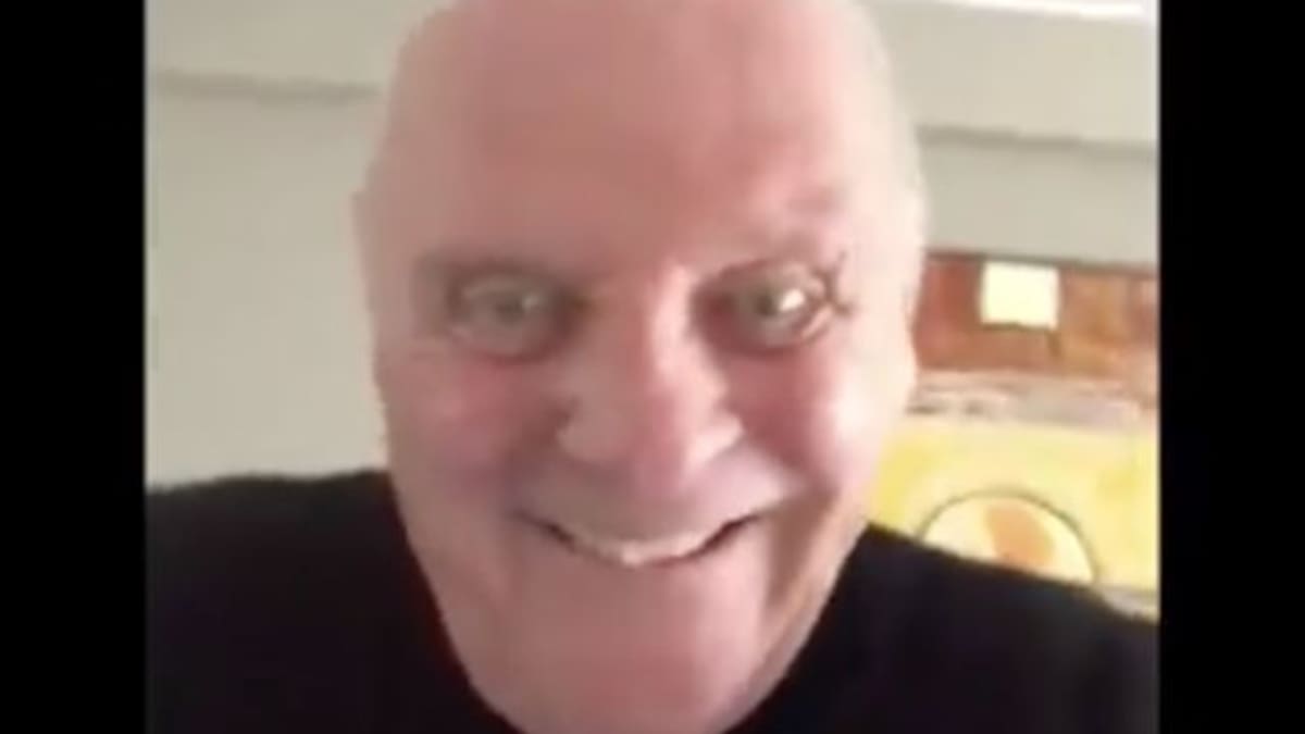 ¿Juay The Rito? Anthony Hopkins se volvió loco y este video lo confirma