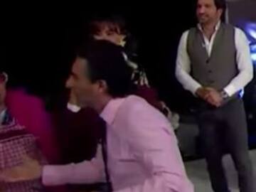 Andrea Legarreta y Raúl Araiza se pelean en vivo