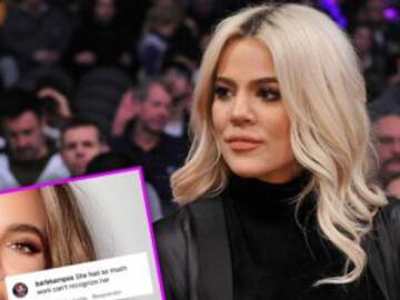 Khloé Kardashian se pasó con el uso del photoshop