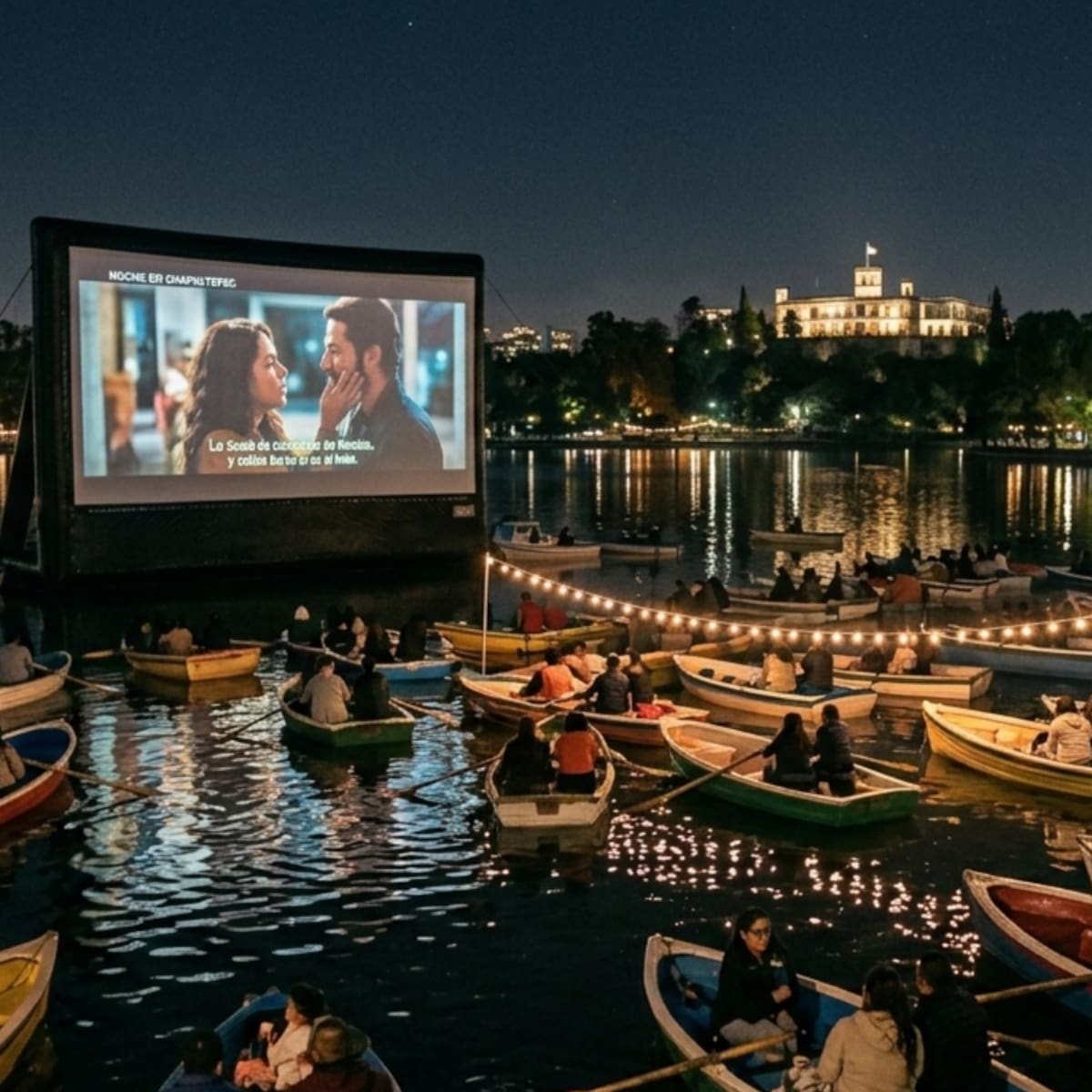 Ambulancha 2026: Regresa el cine flotante al Lago de Chapultepec en marzo, cómo y cuándo asistir ¡GRATIS!
