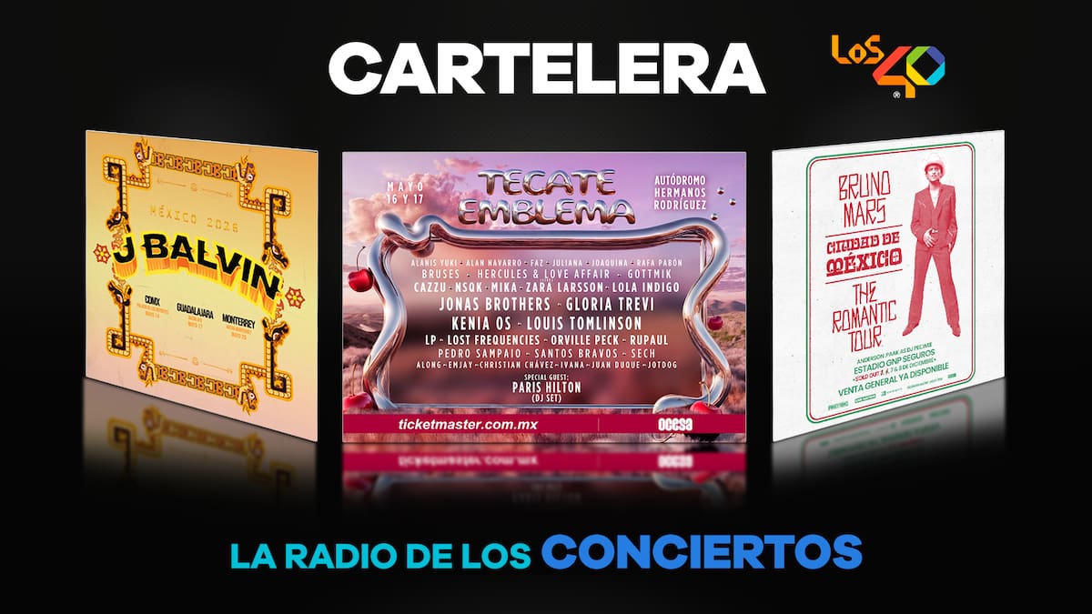 ¡Gana boletos para tus conciertos favoritos!