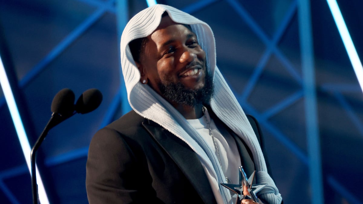 CO- Kendrick Lamar en los BET Awards 2025. Crédito:Getty Images.