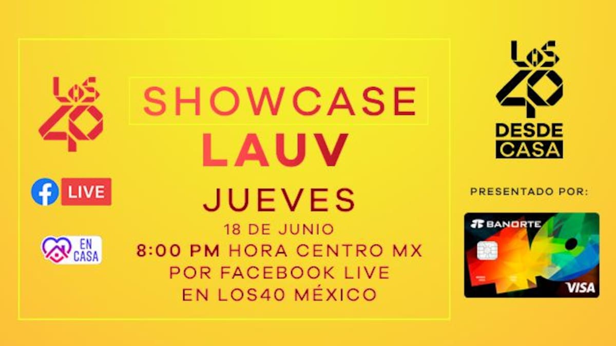 LOS40 Desde Casa con Lauv