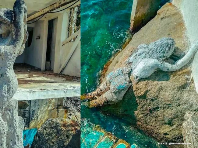 MX- Leyendas e historias sobre sirenas en la antigua casa de Acapulco de Mario Moreno "Cantinflas"