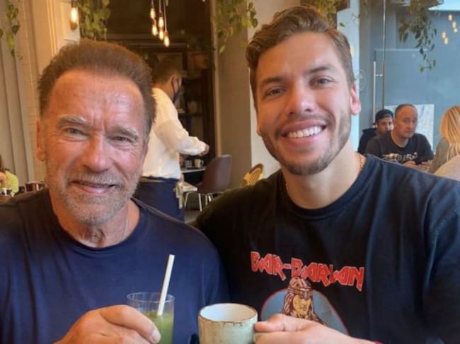 Joseph Baena, el hijo ilegítimo de Schwarzenegger que le sigue los pasos