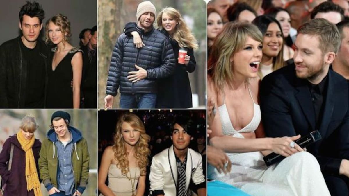 El abundante catálogo de ex novios de Taylor Swift