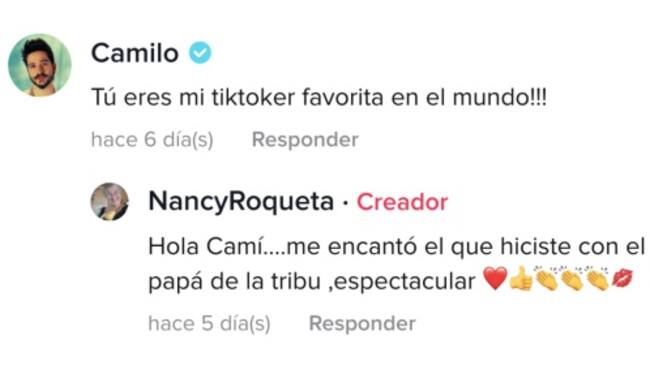 Camilo felicita a abuelita que hace reto "Ropa Cara" de TikTok