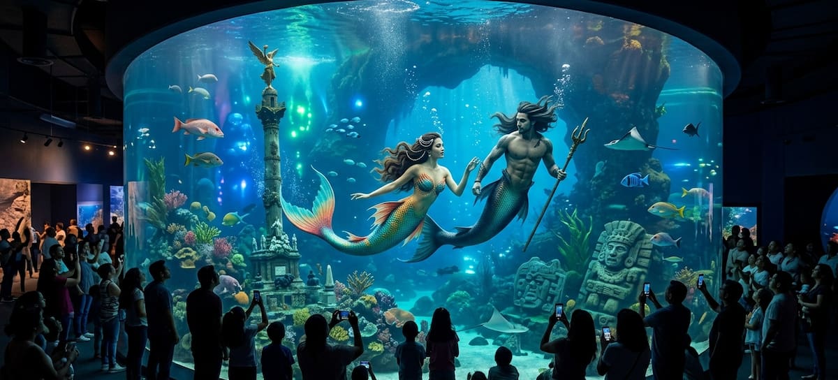MX-Experiencia inmersiva sobre sirenas y tritones en CDMX a la que puedes ir en Semana Santa si no saliste de vacaciones