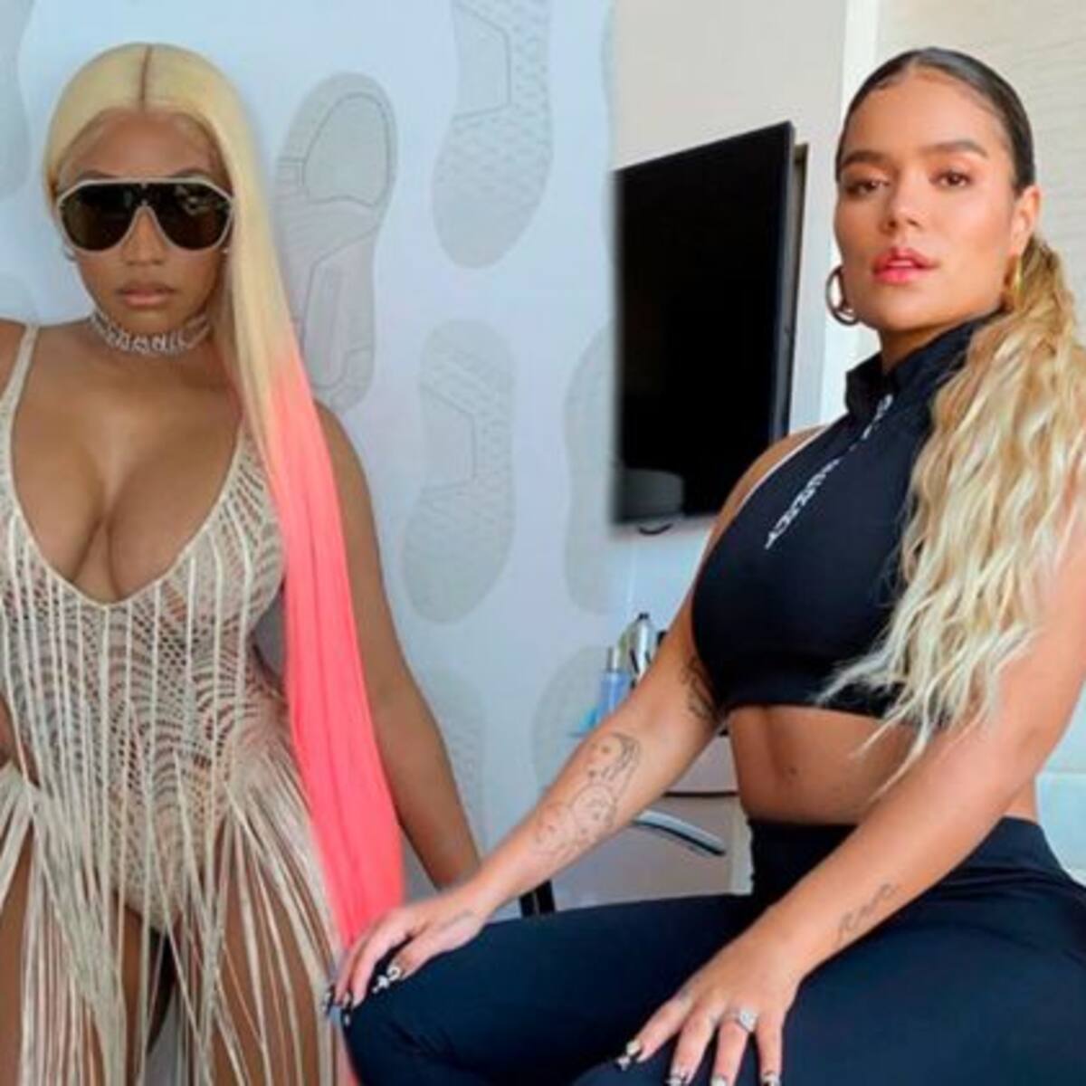 ¿Quién es más guapa Karol G o Nicki Minaj?