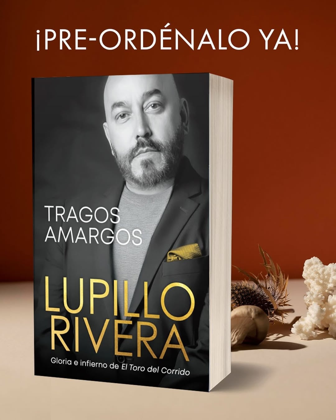 Libro de Lupillo Rivera "Tragos amargos"