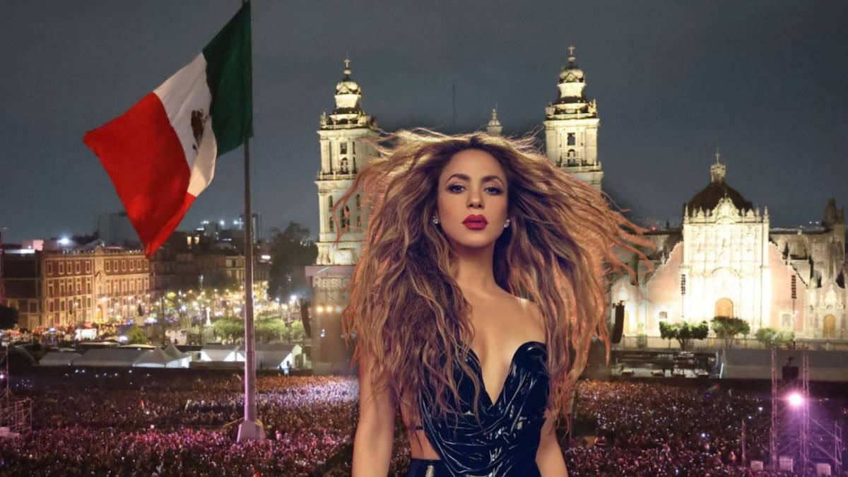 ¿Shakira se presentará en el zócalo GRATIS? Esto se sabe