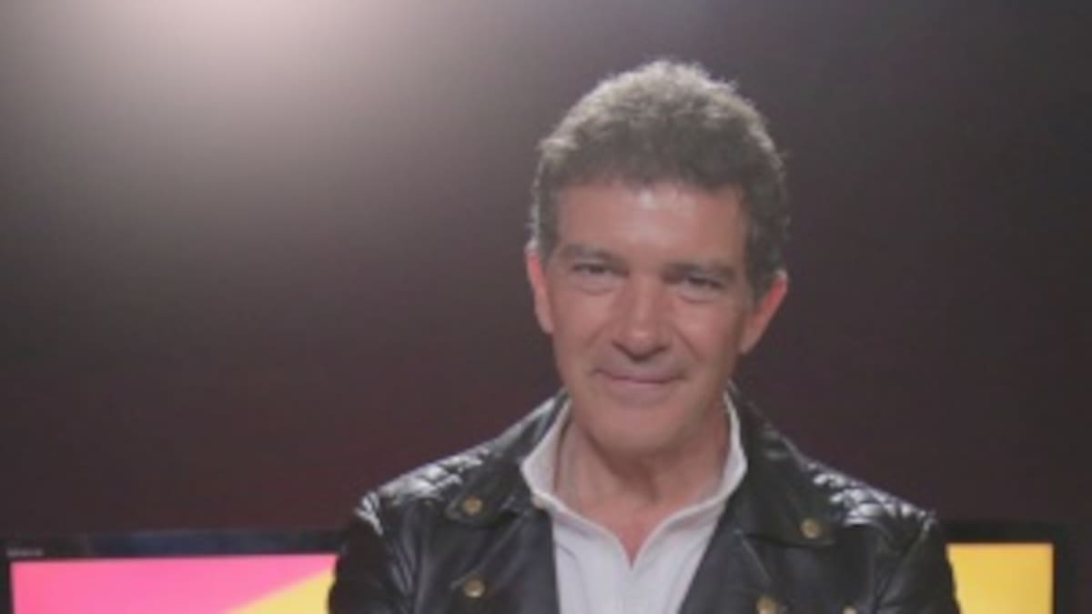 Antonio Banderas presentando Queen of Seduction