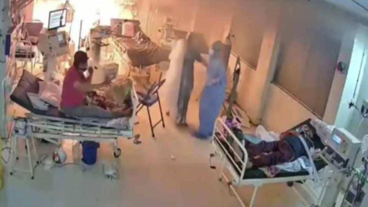 Explota ventilador mecánico en área de atención a pacientes con COVID