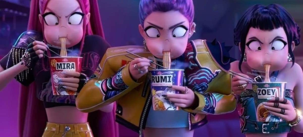 Squishy de ramen de Las Guerreras del KPOP
