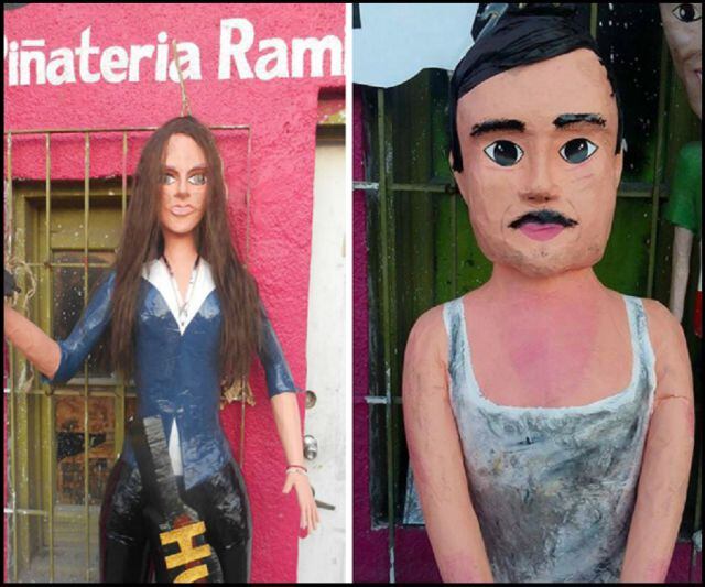 La piñateria Ramírez publica está foto en su Facebook