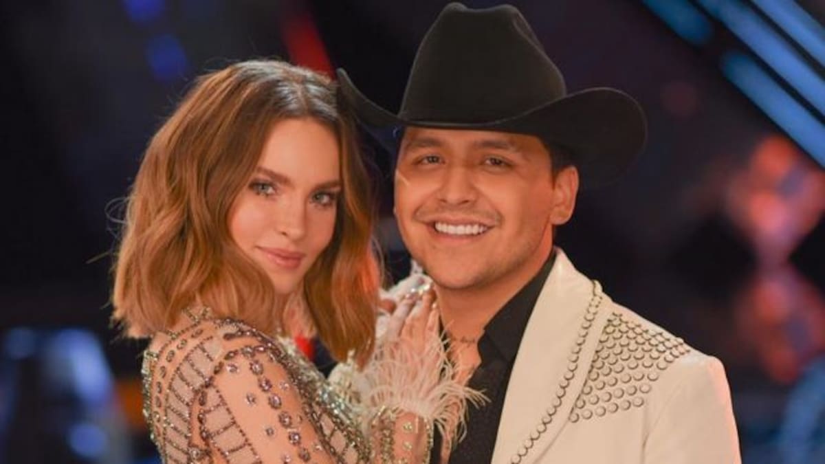 Belinda celebró su cumpleaños junto a Christian Nodal