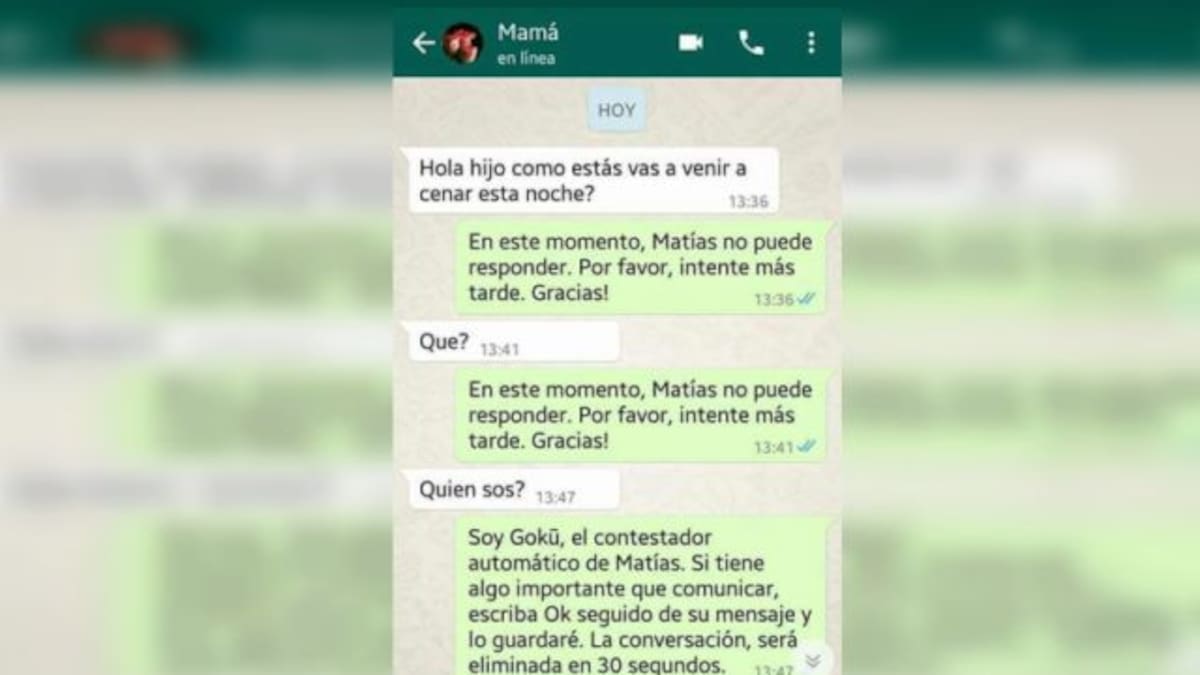 Hace broma a su mamá en Whatsapp y se vuelve viral