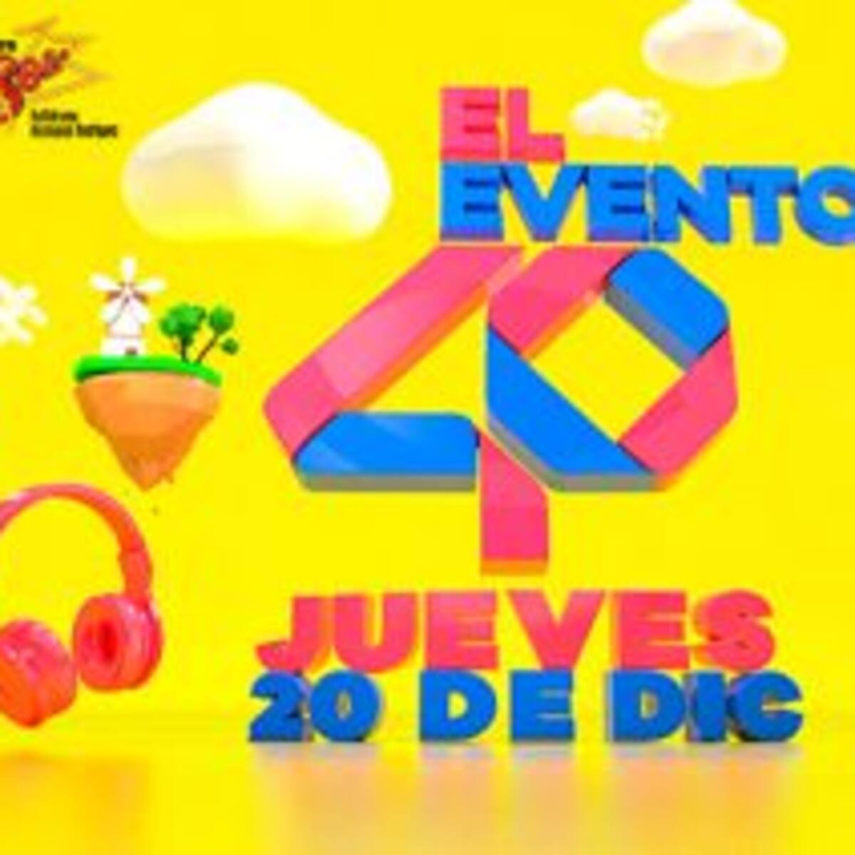Consigue tus accesos para El Evento 40